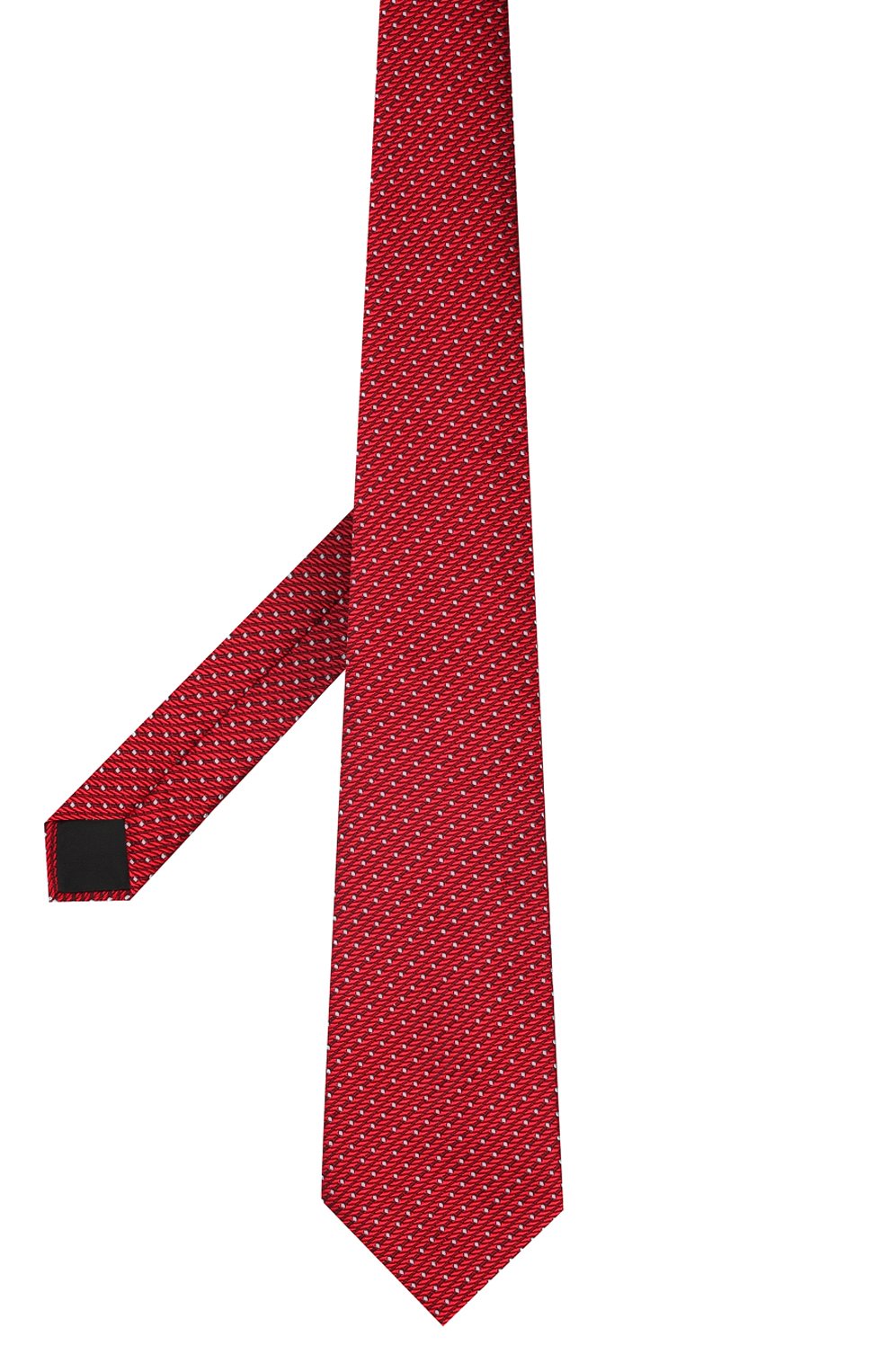 Шелковый галстук LANVIN красного цвета по цене 13950 руб., арт. 3209/TIE, фото 3 Шелковый галстук LANVIN, арт. 3209/TIE, фото 3