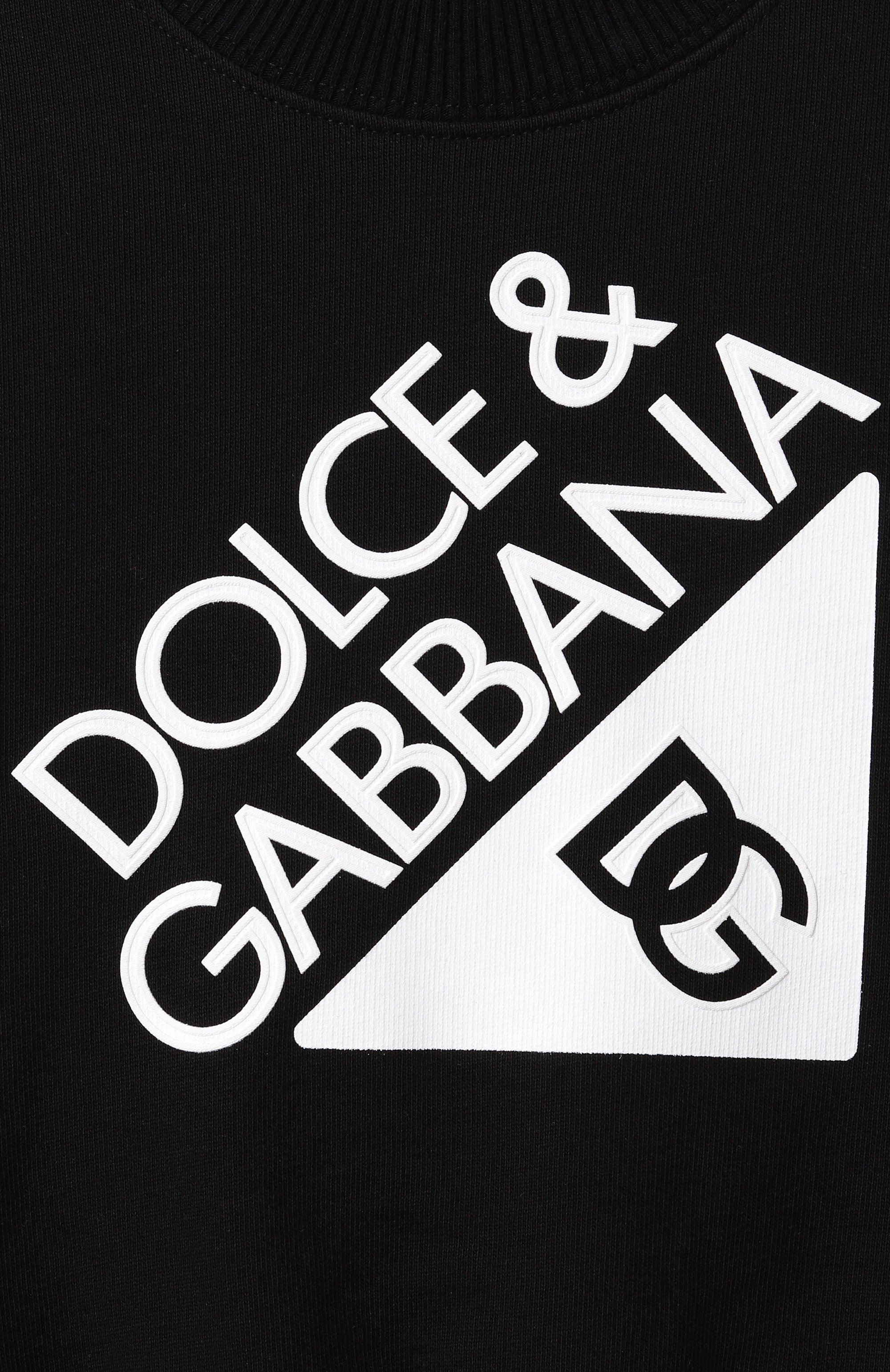 Хлопковый свитшот DOLCE & GABBANA, арт. L4JWKD/G706N/8-14, фото 3