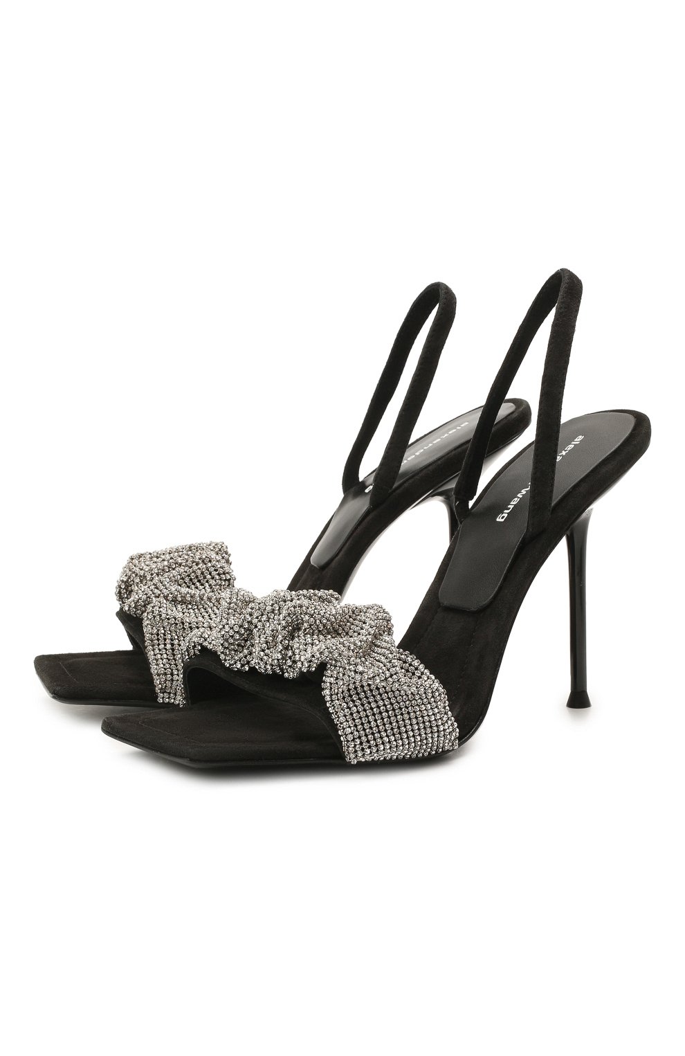 Замшевые босоножки ALEXANDER WANG, арт. 30121S042, фото 1