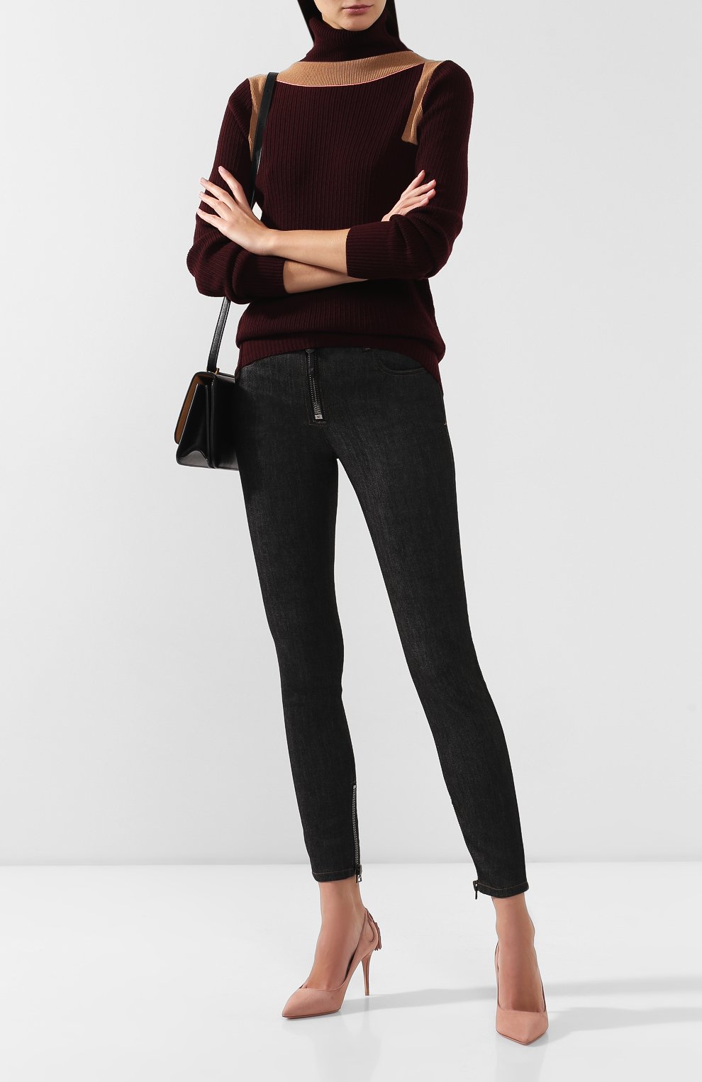 Замшевые туфли forever marilyn AQUAZZURA, арт. F0MMIDP0-SUE-PWR, фото 2