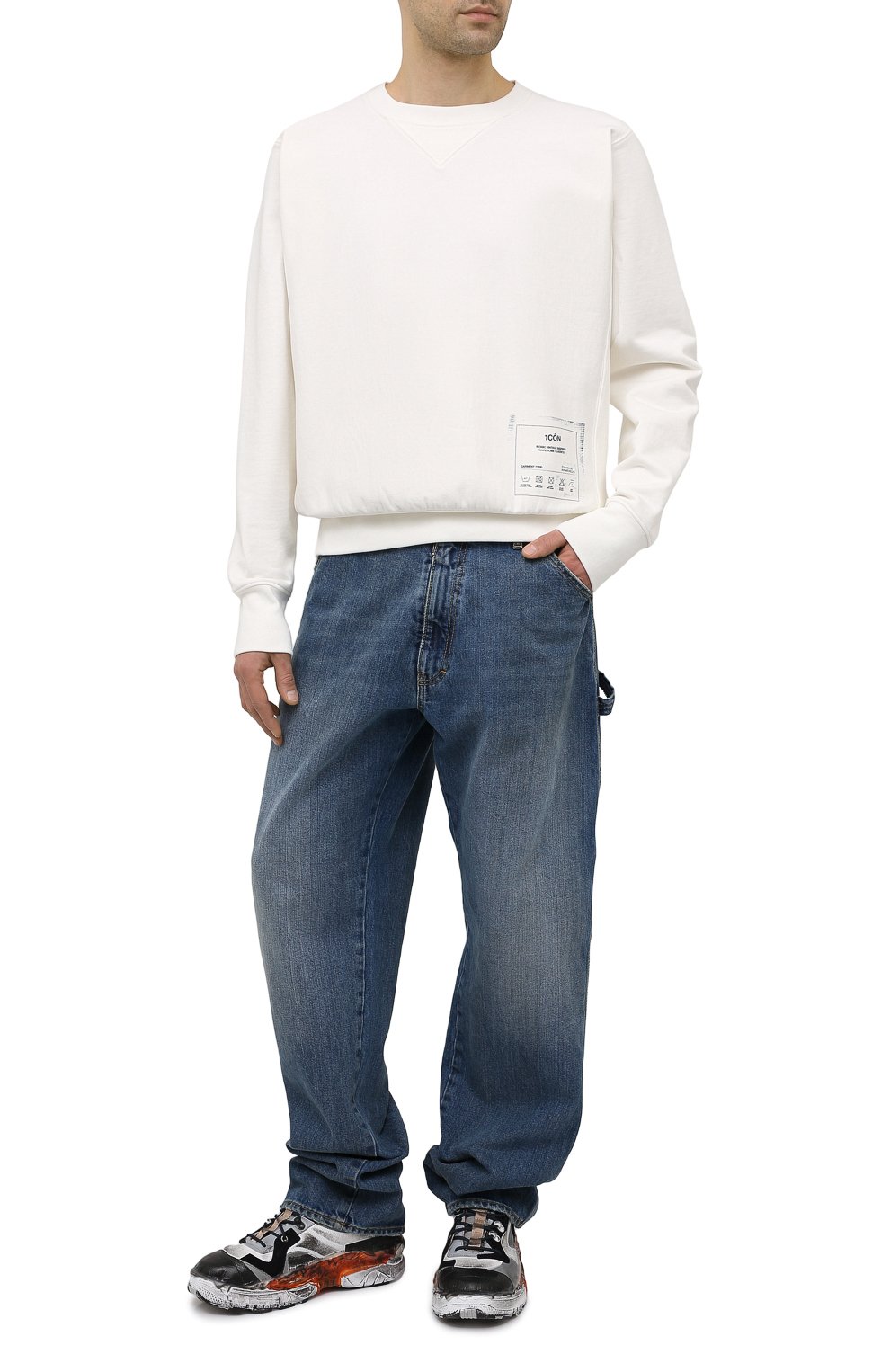 Хлопковый свитшот MAISON MARGIELA, арт. S50GU0153/S25508, фото 2