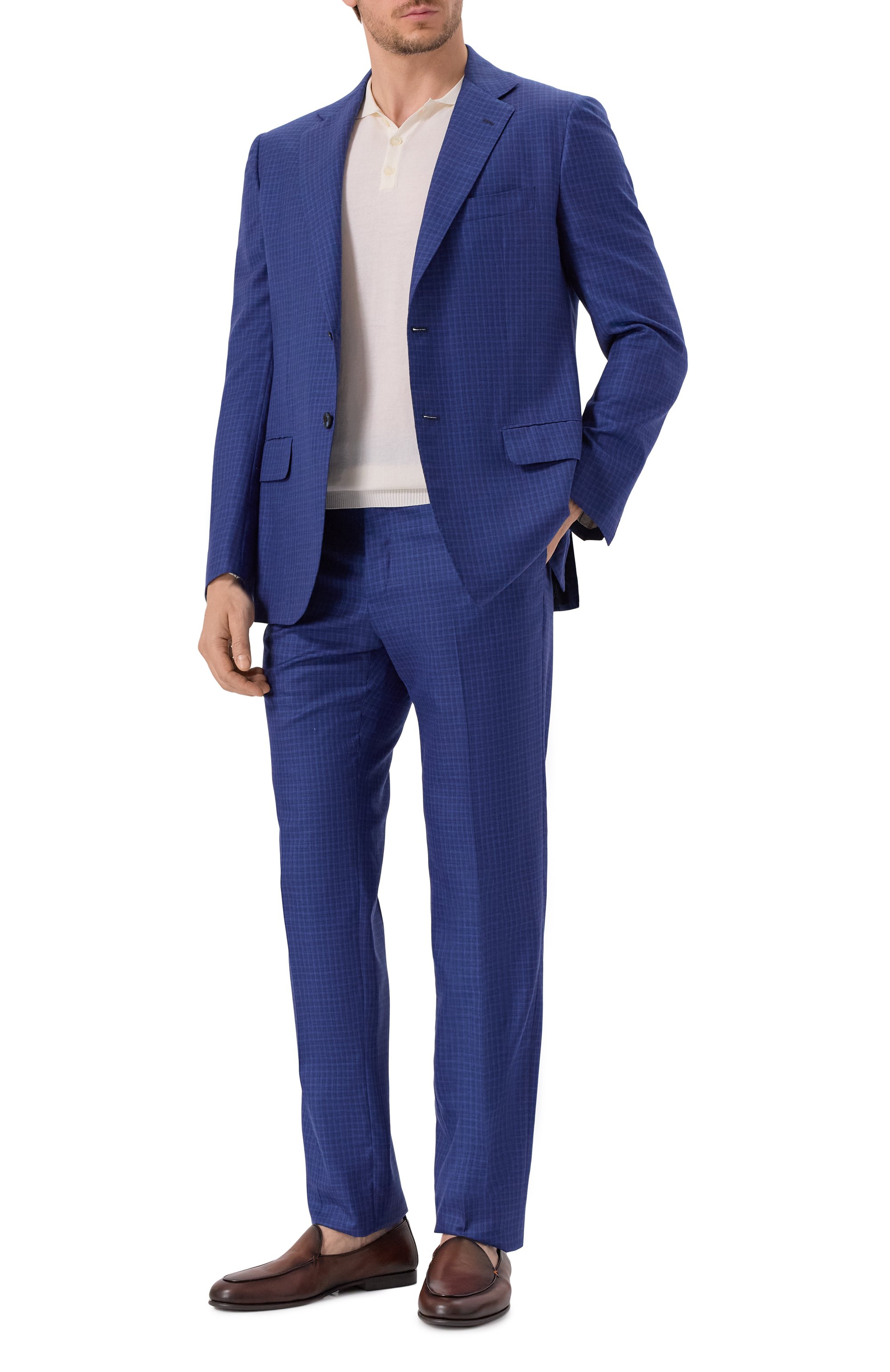 Костюм из смеси кашемира и шелка KITON, арт. UA81K06R00, фото 2