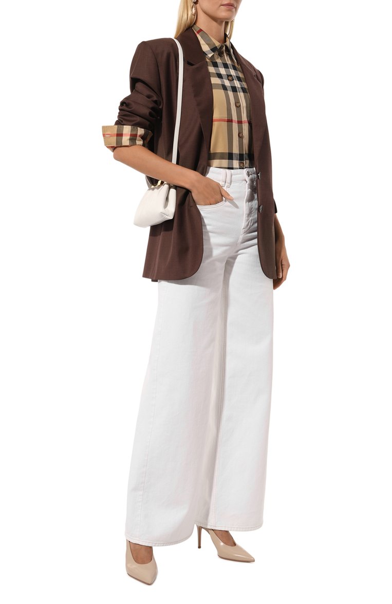 Хлопковая рубашка BURBERRY, арт. 8071338, фото 1