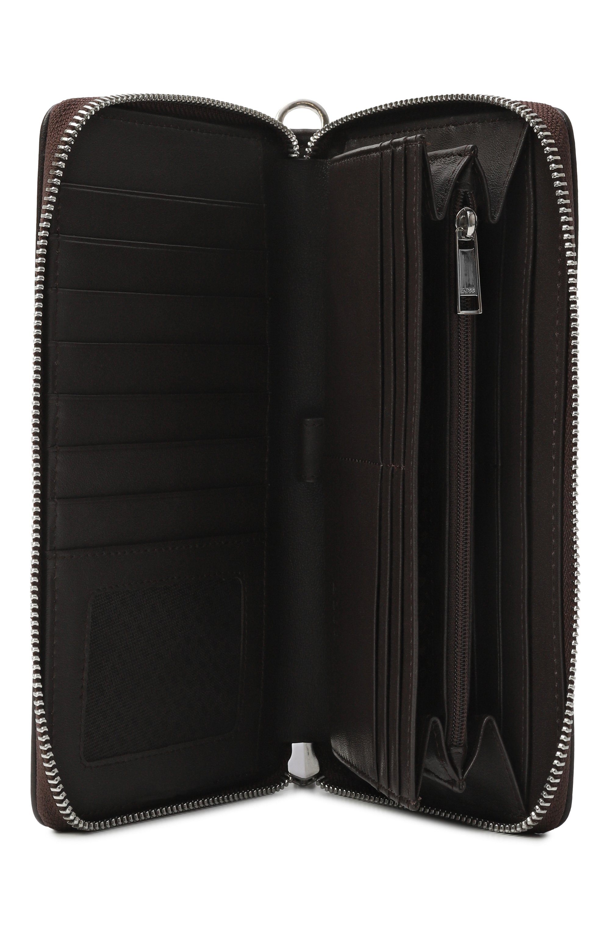 Кожаный футляр для документов BOSS темно-коричневого цвета по цене 31400 руб., арт. HBMA00096M, фото 3 Кожаный футляр для документов BOSS, арт. HBMA00096M, фото 3