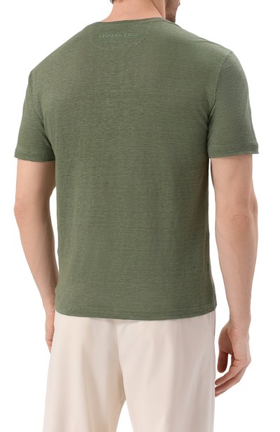 Льняная футболка STEFANO RICCI, арт. MNH5104070/LN, фото 4