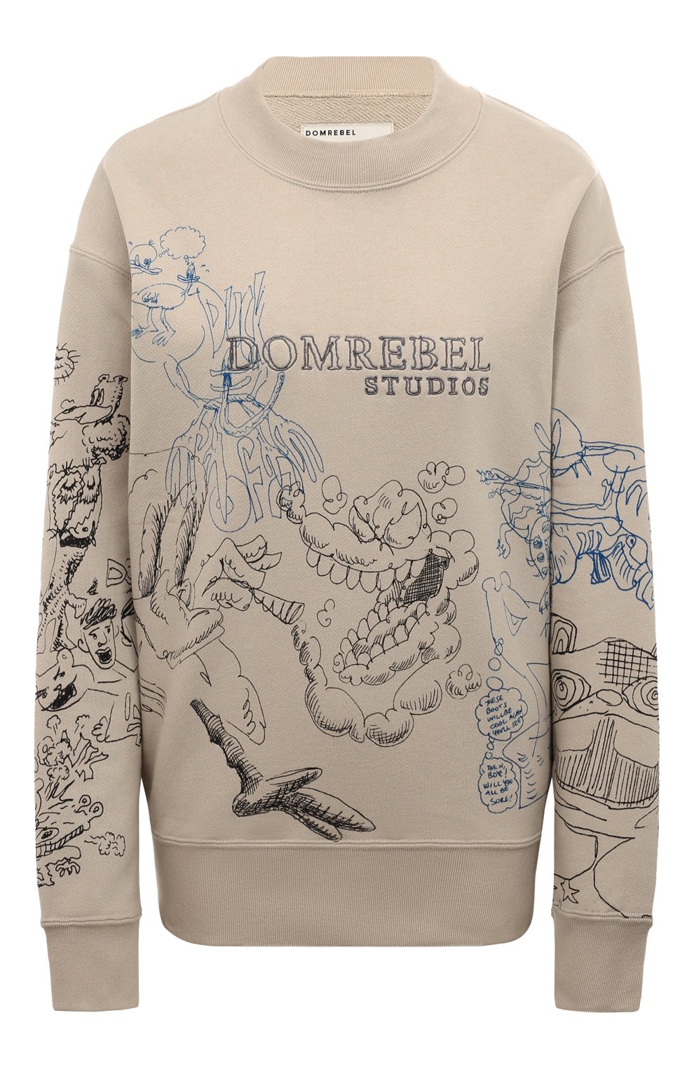 Хлопковый свитшот DOMREBEL, арт. GIGGLES/SWEATSHIRT, фото 1