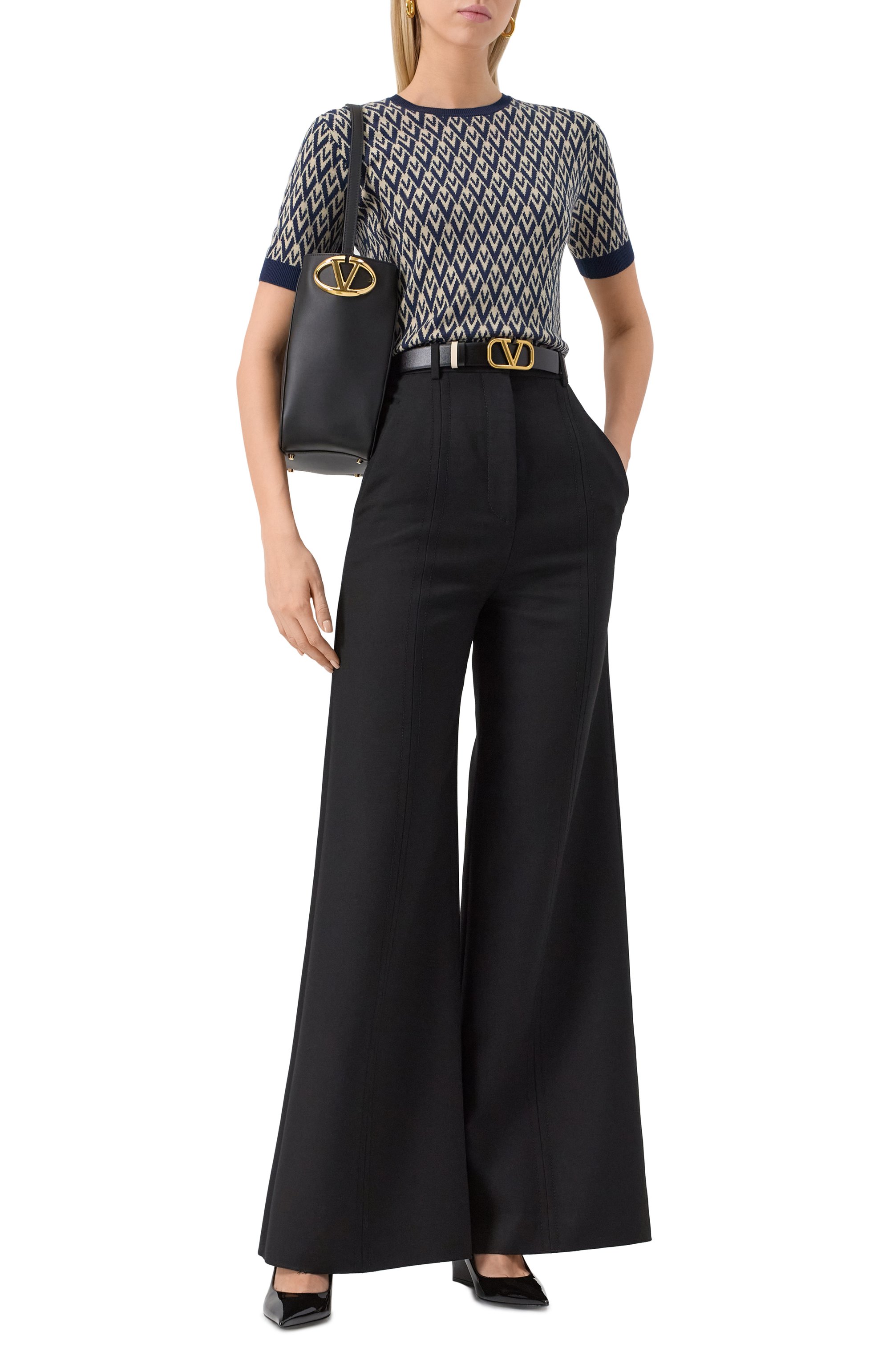 Лакированные туфли vlogo lockette VALENTINO, арт. 5W0S0KV7/XFV, фото 2