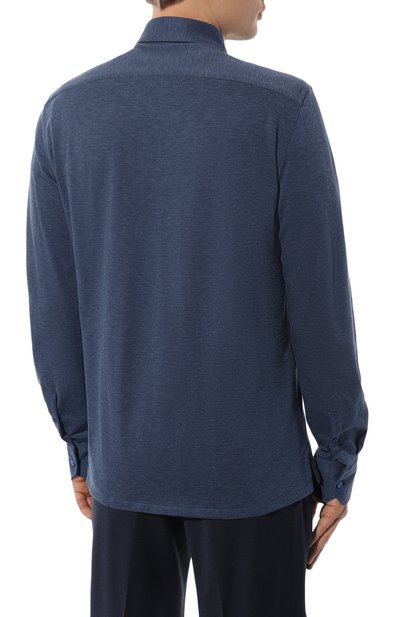 Рубашка из хлопка и кашемира STEFANO RICCI, арт. CJ007115/TE2603, фото 4