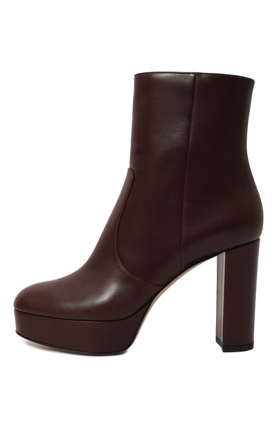 Кожаные ботильоны dominique GIANVITO ROSSI, арт. G73671.70RIC.VITR0YA, фото 4