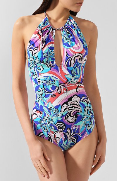 Слитный купальник с принтом EMILIO PUCCI, арт. 9EMC60/9E777, фото 2
