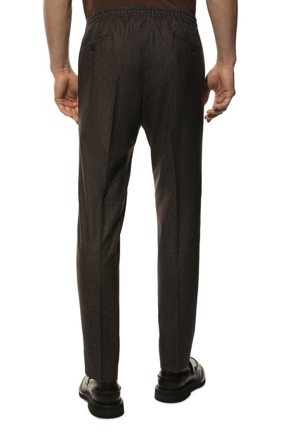 Брюки из шерсти и хлопка CORNELIANI, арт. 904L04-2817546/00, фото 4