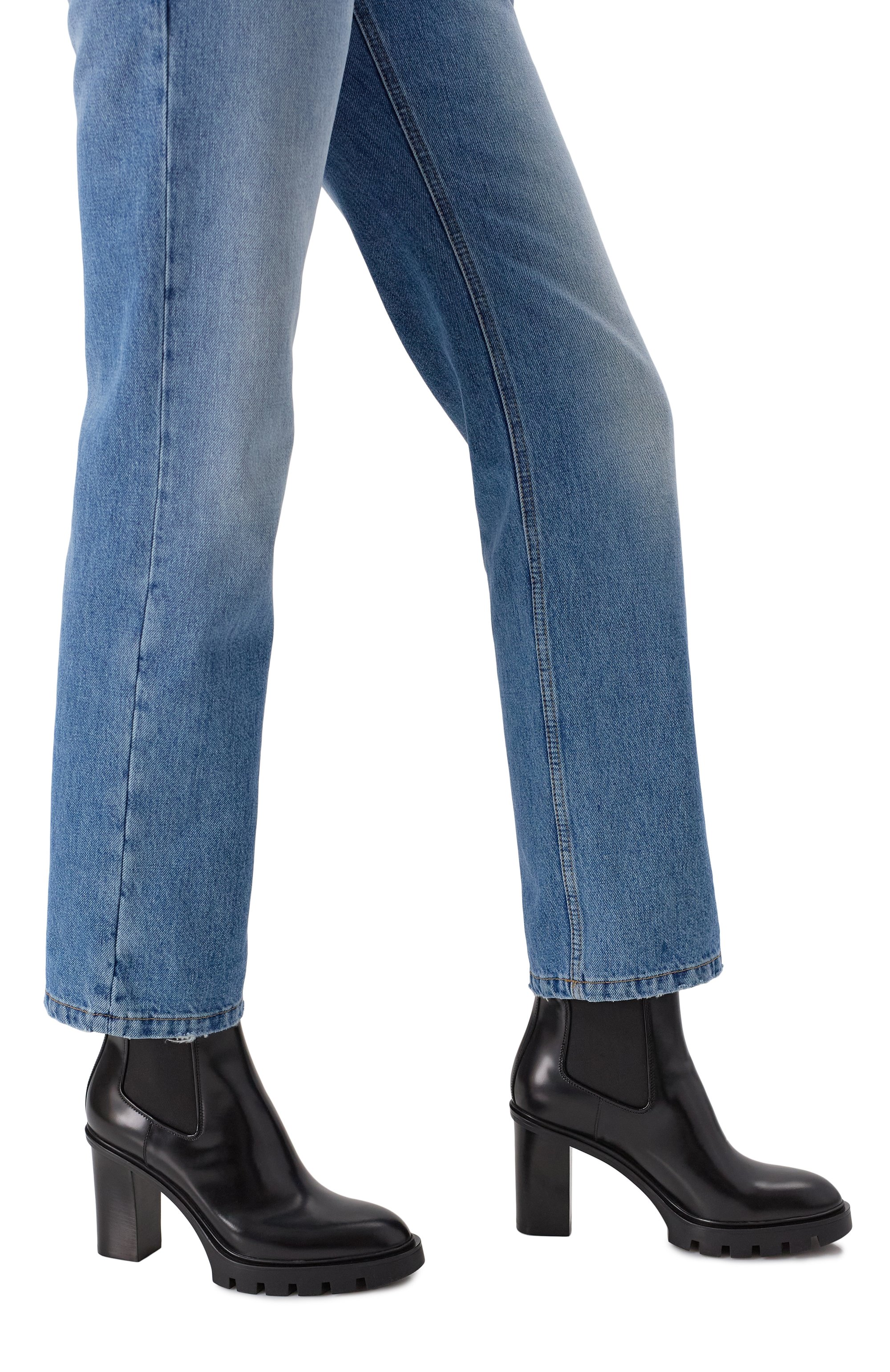 Кожаные ботильоны SANTONI, арт. WTCG59599HL8BUDY, фото 3