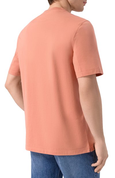 Хлопковая футболка BRUNELLO CUCINELLI, арт. M0B138440, фото 4