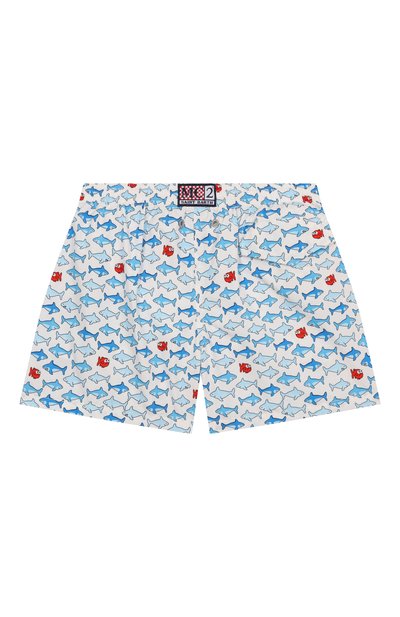 Плавки-шорты MC2 SAINT BARTH белого цвета по цене 9900 руб., арт. STBK JEAN LIGHTING/JEA0004, фото 2 Плавки-шорты MC2 SAINT BARTH, арт. STBK JEAN LIGHTING/JEA0004, фото 2