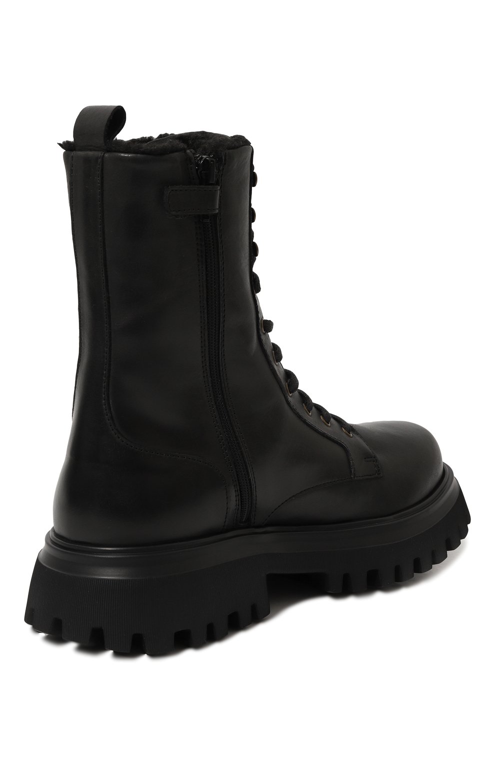 Кожаные ботинки DOLCE & GABBANA, арт. DA5186/A1048/37-39, фото 3