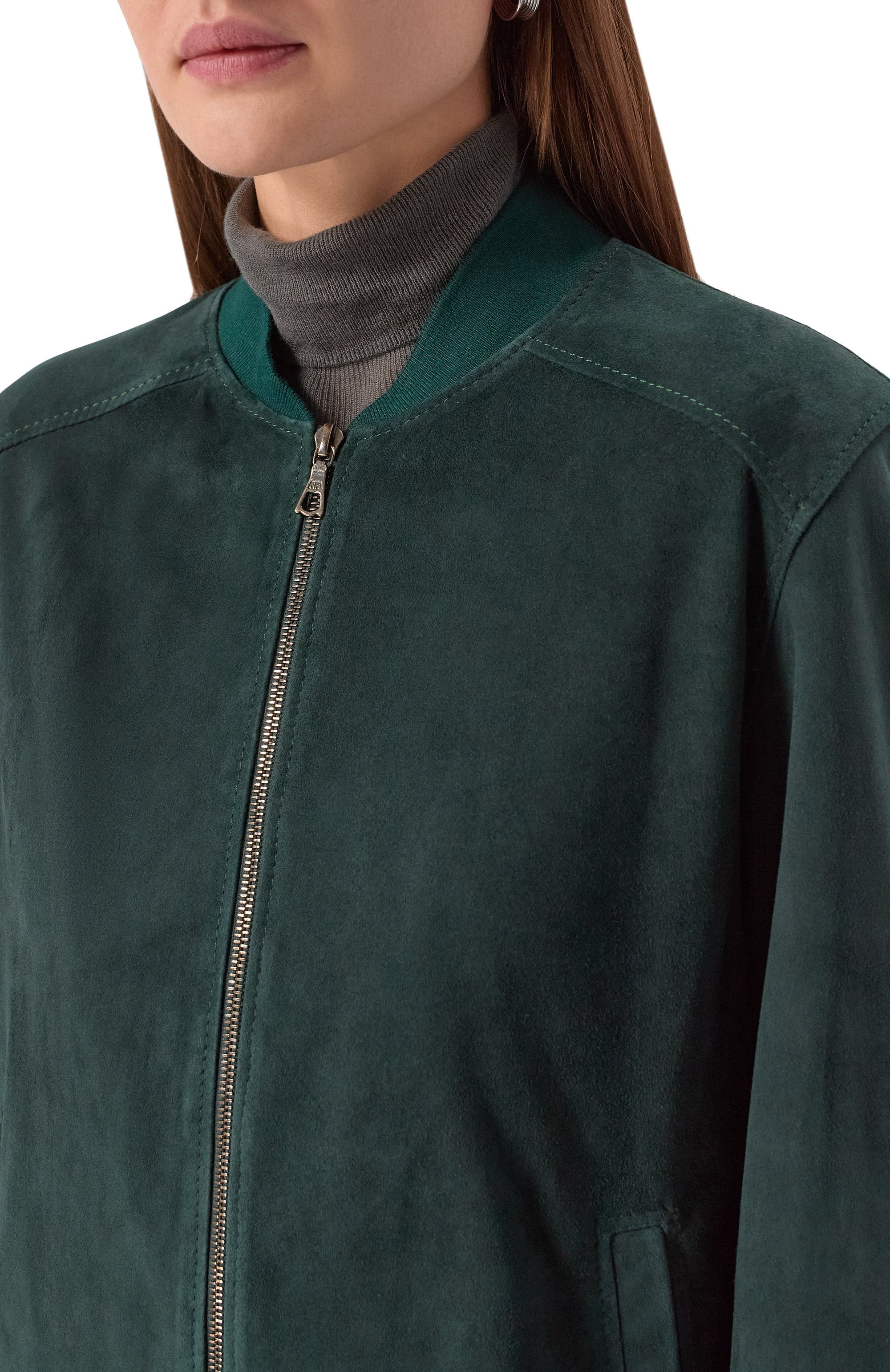 Замшевый бомбер MASLOV, арт. SMB01, фото 5