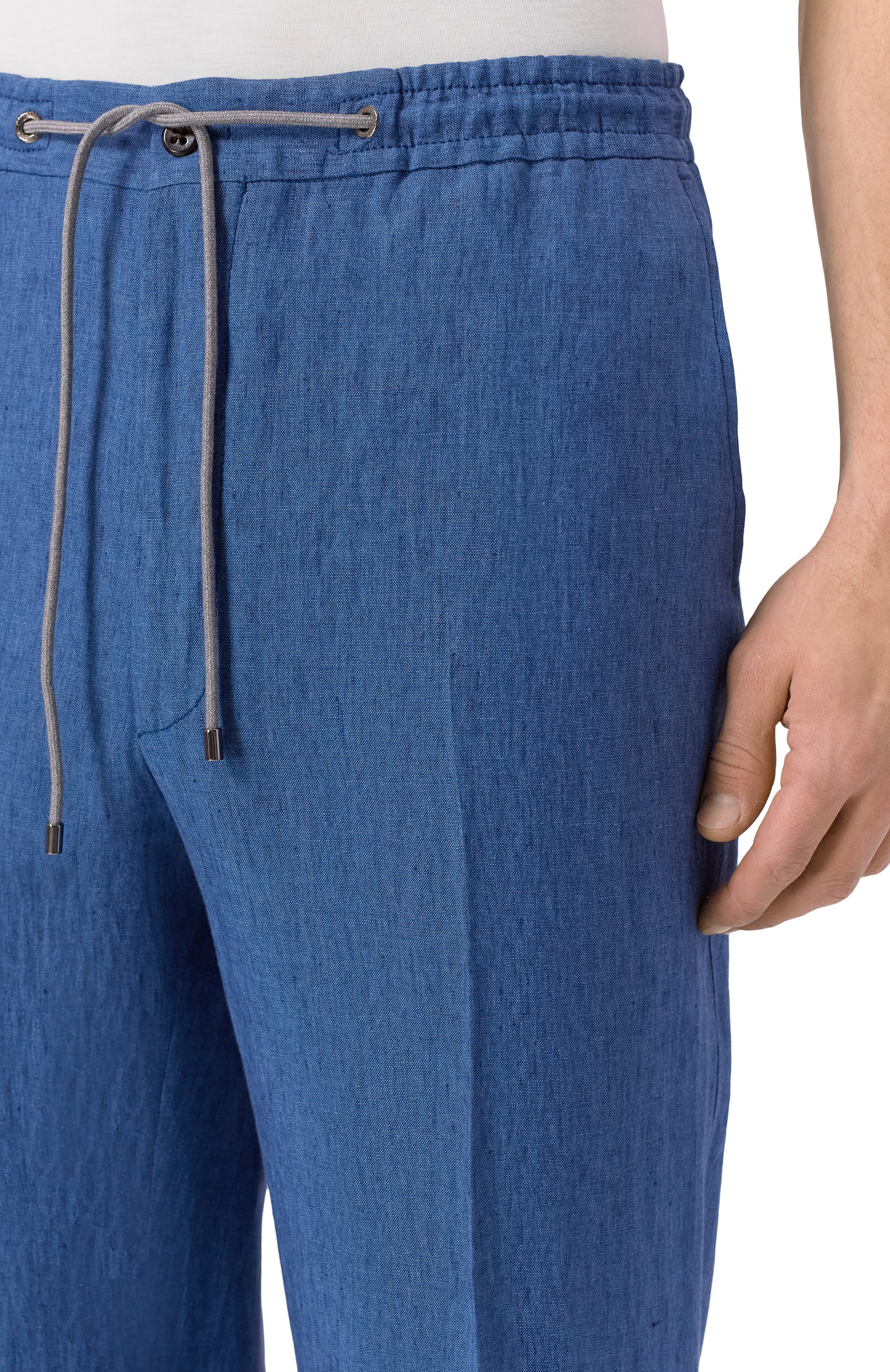 Льняные брюки CORNELIANI, арт. 274L27/2714159, фото 5