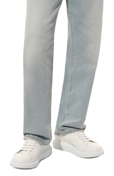 Кожаные кеды oversized ALEXANDER MCQUEEN, арт. 727390/WIE9B, фото 3