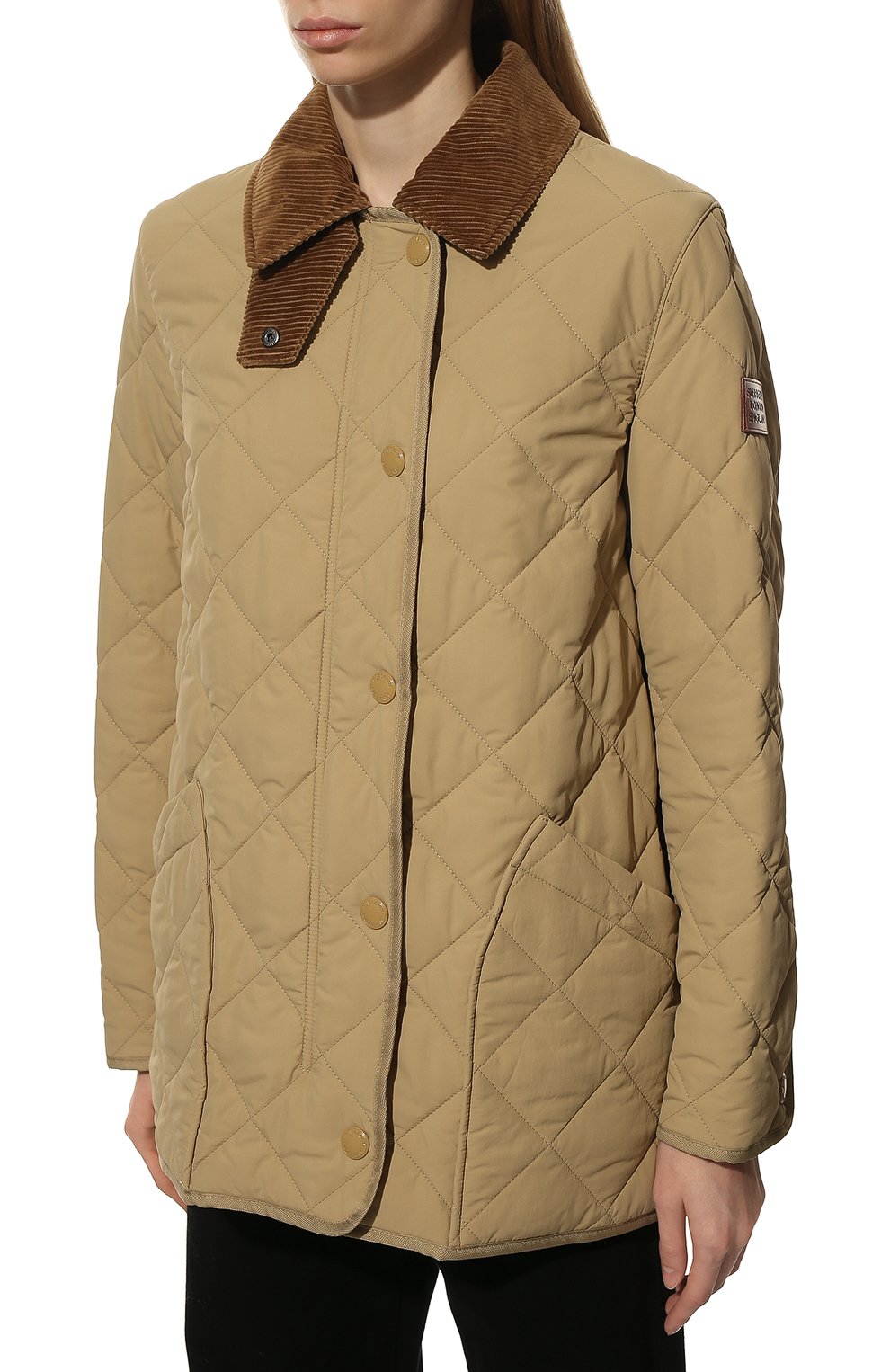 Утепленная куртка barn BURBERRY бежевого цвета по цене 124500 руб., арт. 8021468, фото 3 Утепленная куртка barn BURBERRY, арт. 8021468, фото 3