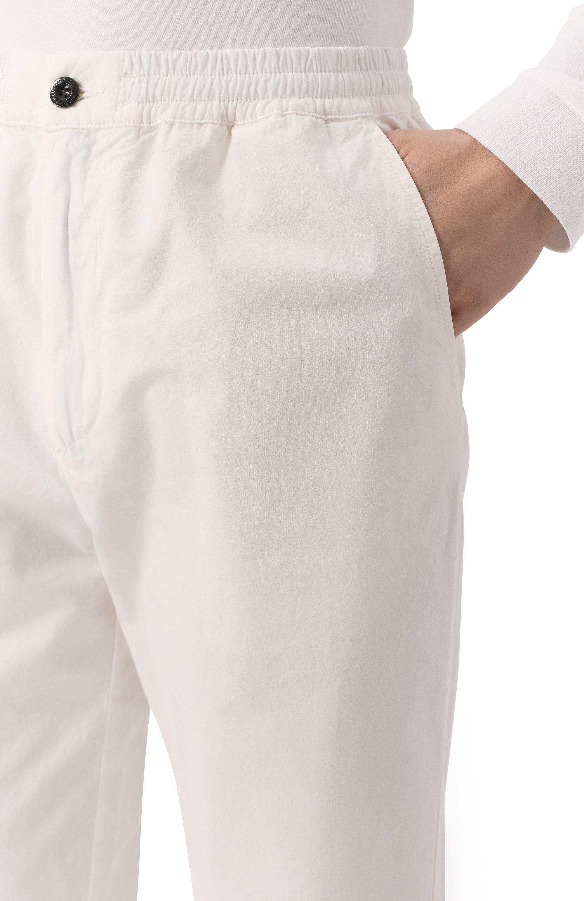 Хлопковые брюки C.P. COMPANY, арт. 18CMPA113A006475G, фото 5