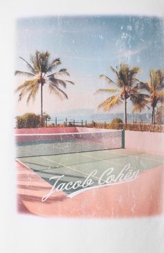 Мужская хлопковая футболка JACOB COHEN белого цвета, арт. JUM_40002 TE1 M4530 L1 | Фото 6 (Длина (для топов): Стандартные; Рукава: Короткие; Материал внешний: Хлопок; Принт: С принтом; Стили: Кэжуэл; Кросс-КТ: Джерси; Мужское Кросс-КТ: Футболка-одежда)