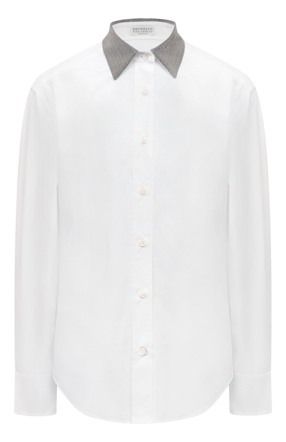Хлопковая рубашка BRUNELLO CUCINELLI, ар�т. MH772NL906, фото 1