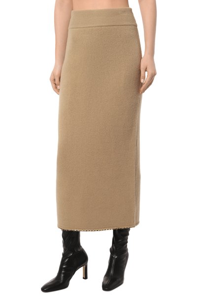 Шерстяная юбка TOTEME, арт. 241-WRB1074-YA0004, фото 3