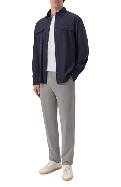 Шерстяная рубашка PAUL&SHARK, арт. 16313209_001, фото 2