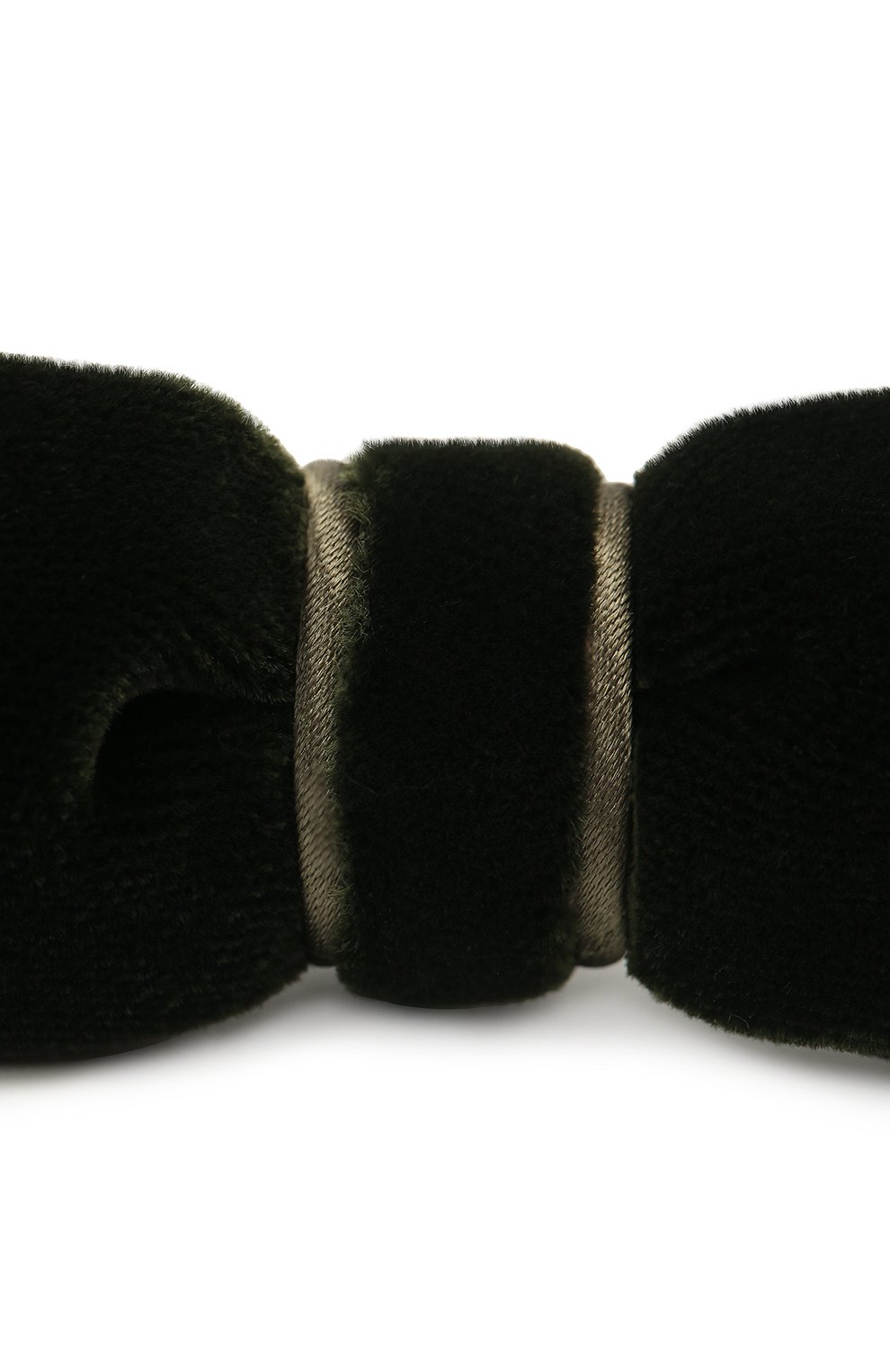 Ободок для волос ALEXANDRE DE PARIS темно-зеленого цвета по цене 21460 руб., арт. THB-17505-10 K, фото 3 Ободок для волос ALEXANDRE DE PARIS, арт. THB-17505-10 K, фото 3