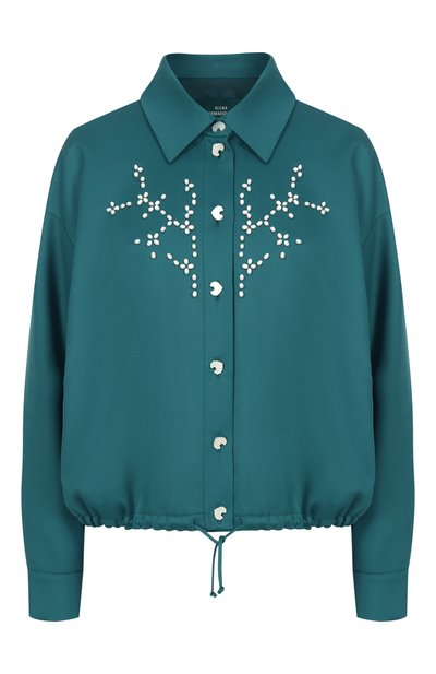 Женская шерстяная рубашка AKHMADULLINA, арт. 1125.2JT308PR/W509