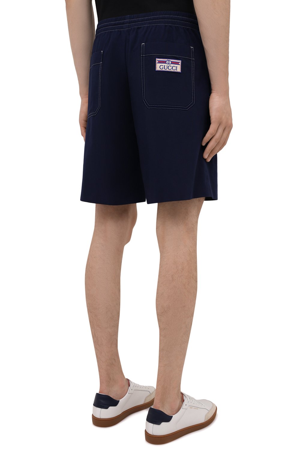 Хлопковые шорты GUCCI, арт. 654900/ZAGVM, фото 4