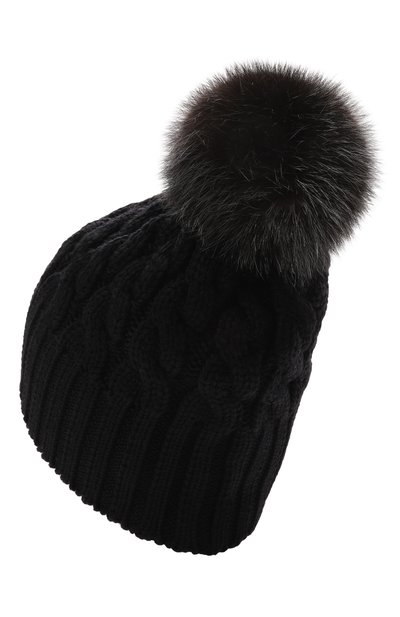 Шерстяная шапка mona с отделкой из соболя BLACK SABLE, арт. BS-24016, фото 3