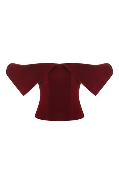 Женский бархатный топ-корсет DAVID KOMA, арт. PF25DK27T