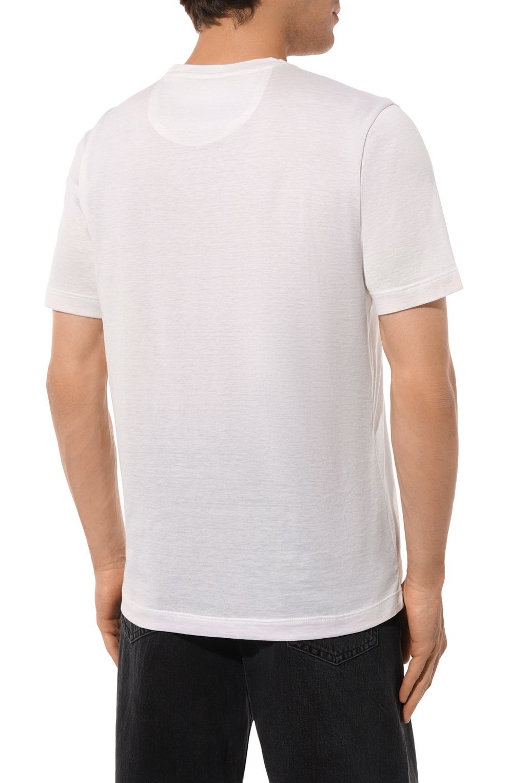 Футболка из шелка и хлопка MARCO PESCAROLO, арт. JAMES/50Y17, фото 4