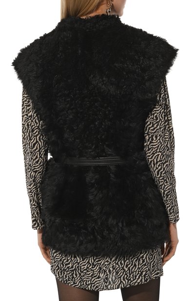 Двусторонний жилет из меха овчины VENERA M., арт. YLKBP, фото 4