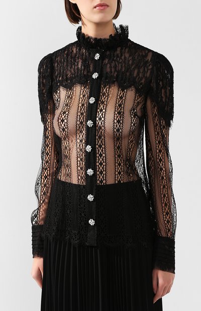 Кружевная блузка DOLCE & GABBANA, арт. F5J65Z/HLM09, фото 3