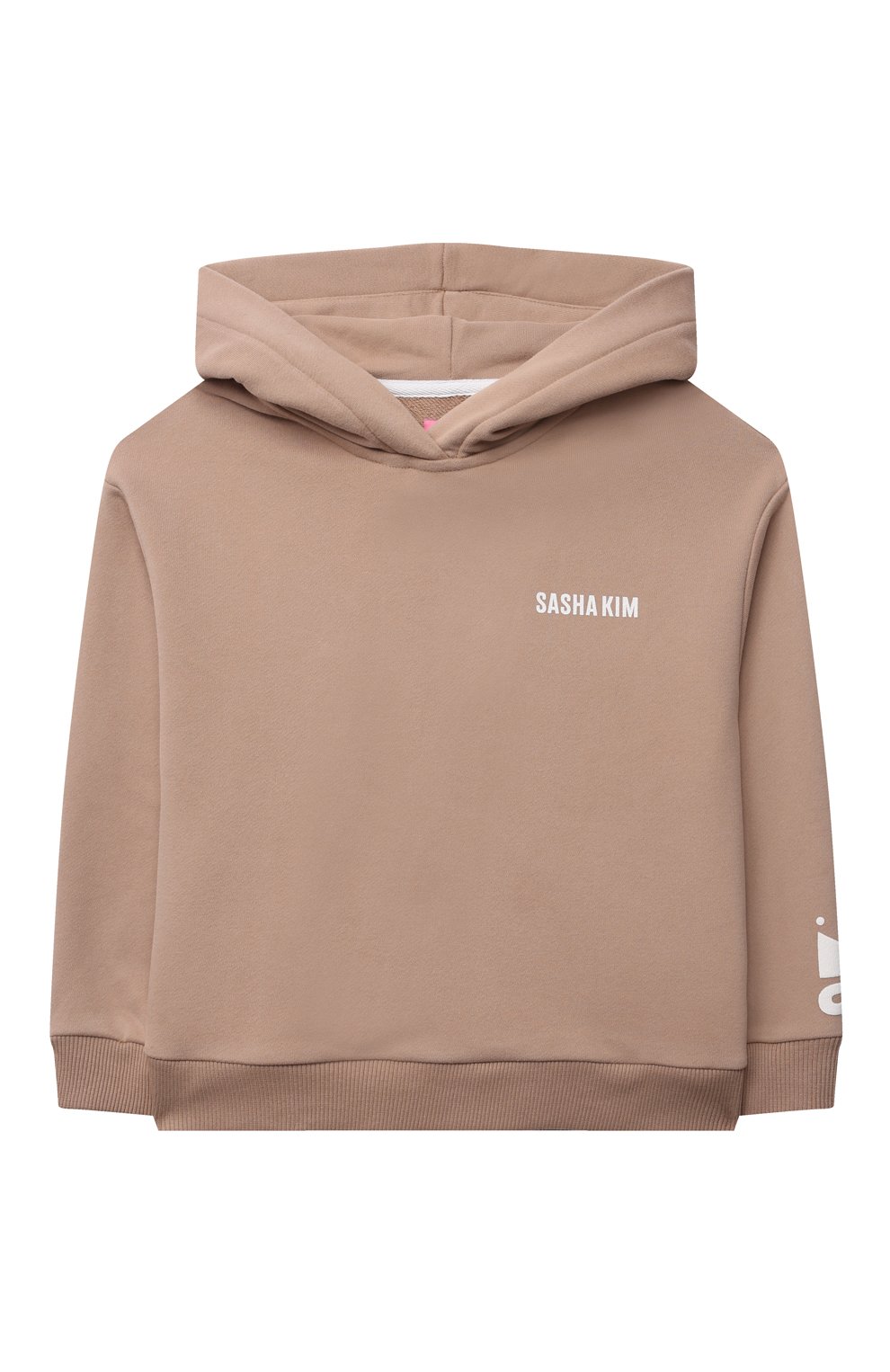 Комплект из худи и брюк serena SASHA KIM бежевого цвета по цене 19920 руб., арт. УТ-00000573, фото 2 Комплект из худи и брюк serena SASHA KIM, арт. УТ-00000573, фото 2