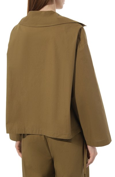 Хлопковая рубашка ERIKA CAVALLINI, арт. P4SJ07, фото 4