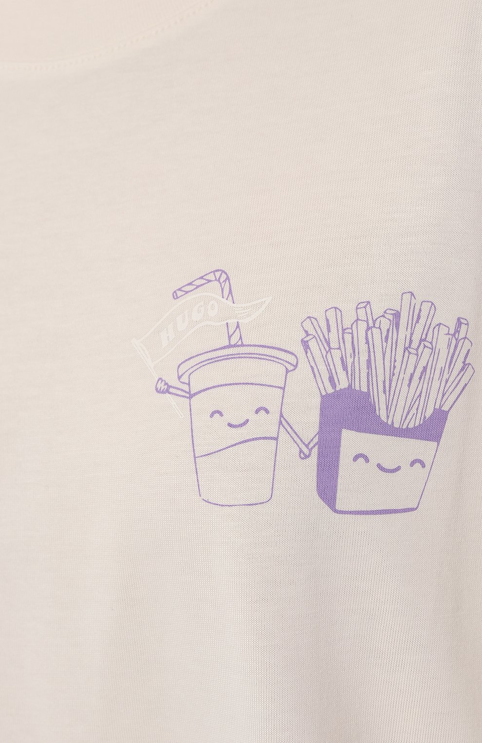 Хлопковая футболка HUGO, арт. 50495194, фото 5