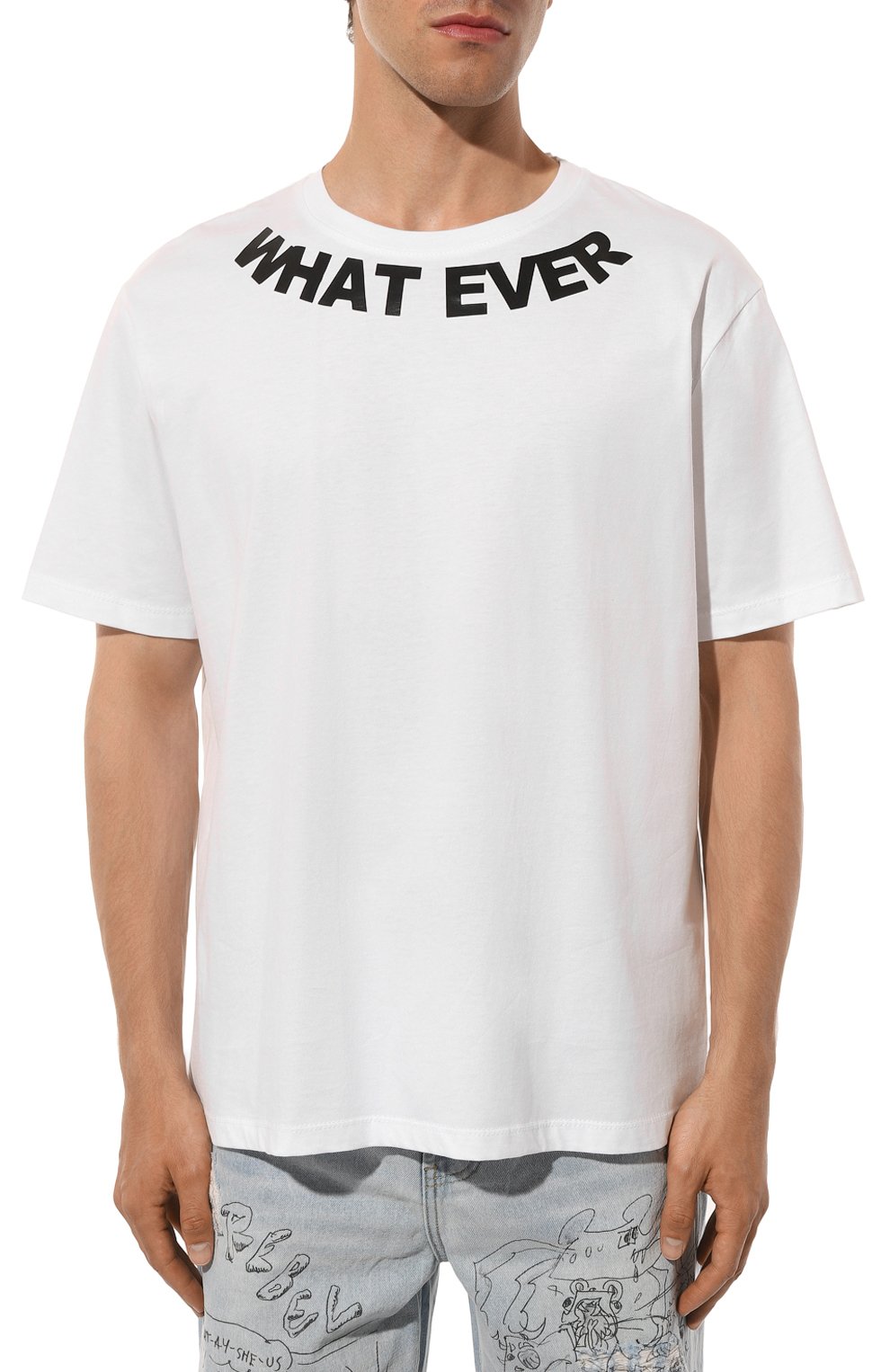 Хлопковая футболка BISIBIGLIO, арт. 0F WHAT EVER, фото 3