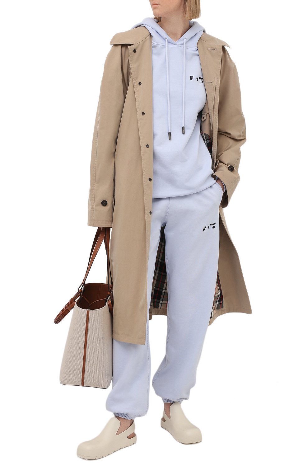 Хлопковое худи OFF-WHITE, арт. 0WBB035S21JER004, фото 2
