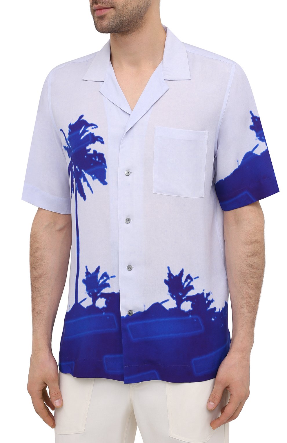 Рубашка из вискозы DRIES VAN NOTEN, арт. 211-20719-2003, фото 3