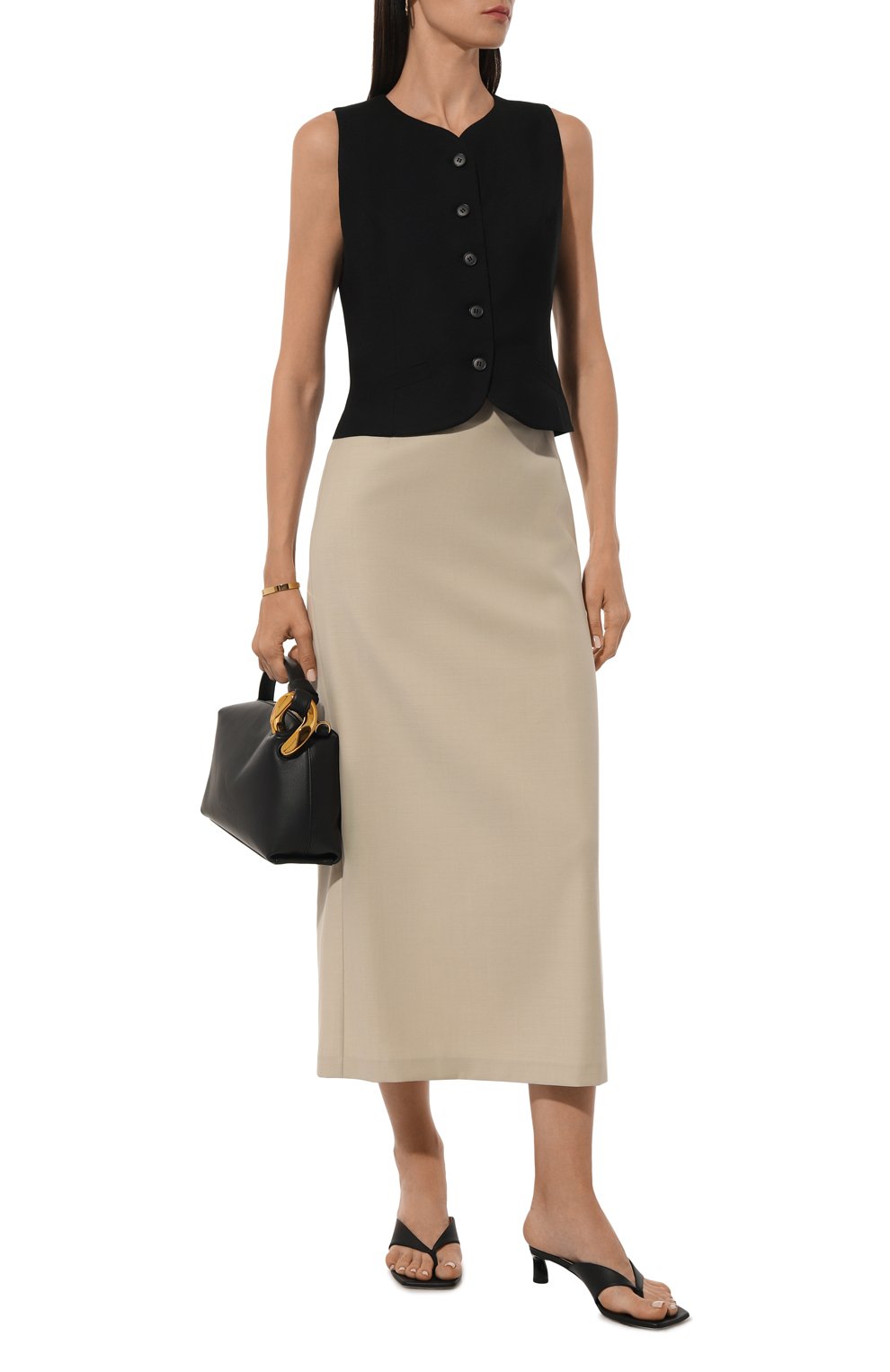 Жилет из шерсти и кашемира LESYANEBO, арт. FW23/H-411/ZIG, фото 2