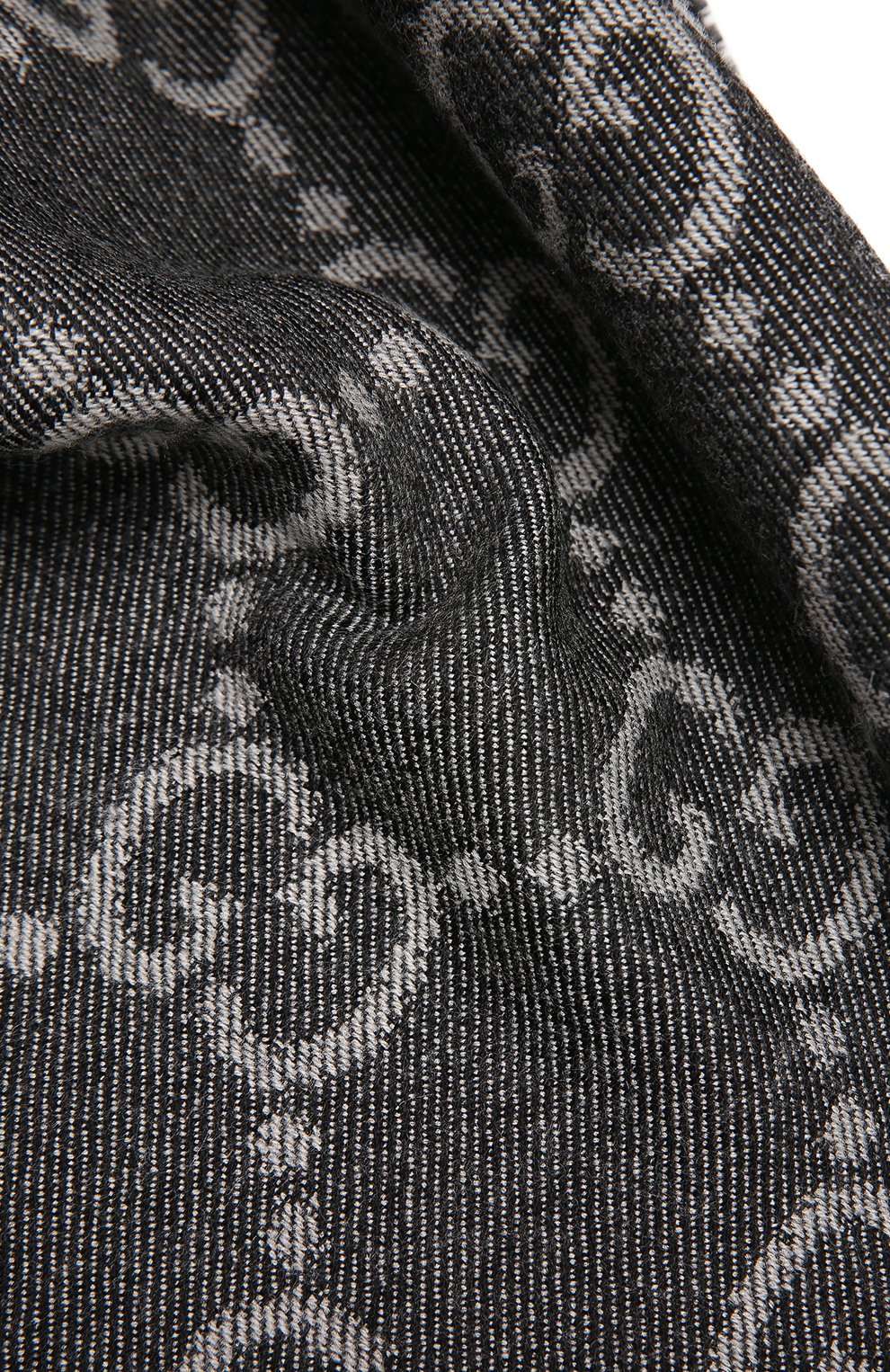 Шерстяной шарф GUCCI, арт. 676610/4G200, фото 3
