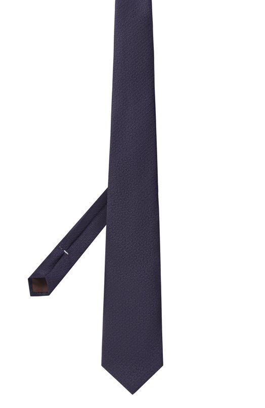 Шелковый галстук Canali 18/HJ04360 Синий  18/HJ04360 Фото 3