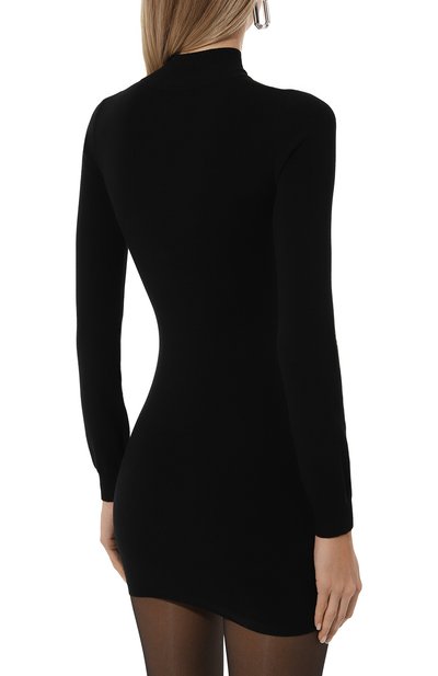 Платье из вискозы OFF-WHITE, арт. 0WHI099F24KNI001, фото 4