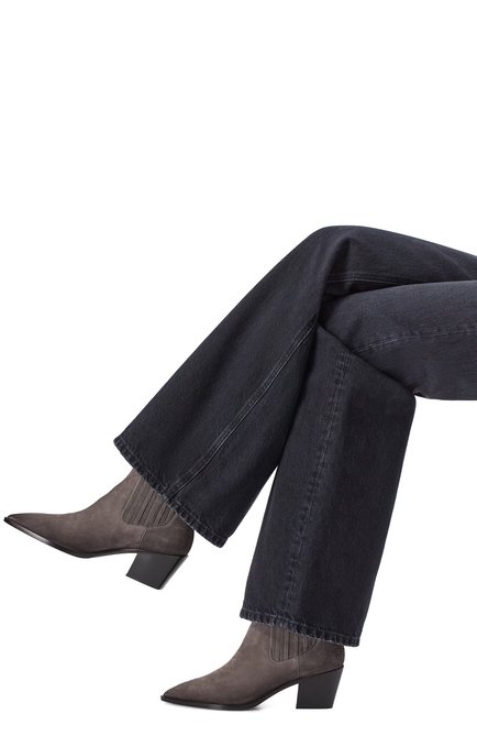 Женские замшевые ботильоны SANTONI, арт. WT0G71799BJ2NAEA