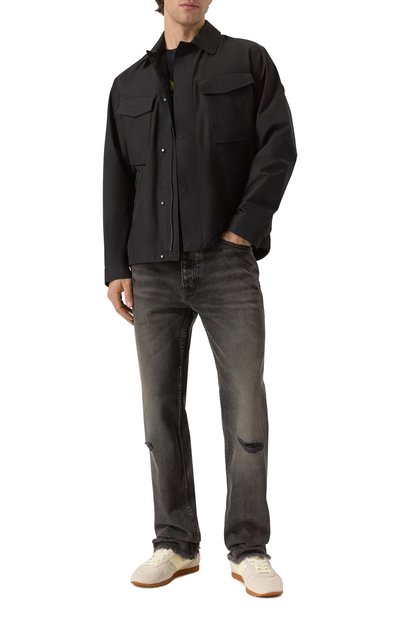 Замшевые кроссовки windspin AUTRY светло-бежевого цвета по цене 23350 руб., арт. A1UNWSLMUB01, фото 2 Замшевые кроссовки windspin AUTRY, арт. A1UNWSLMUB01, фото 2