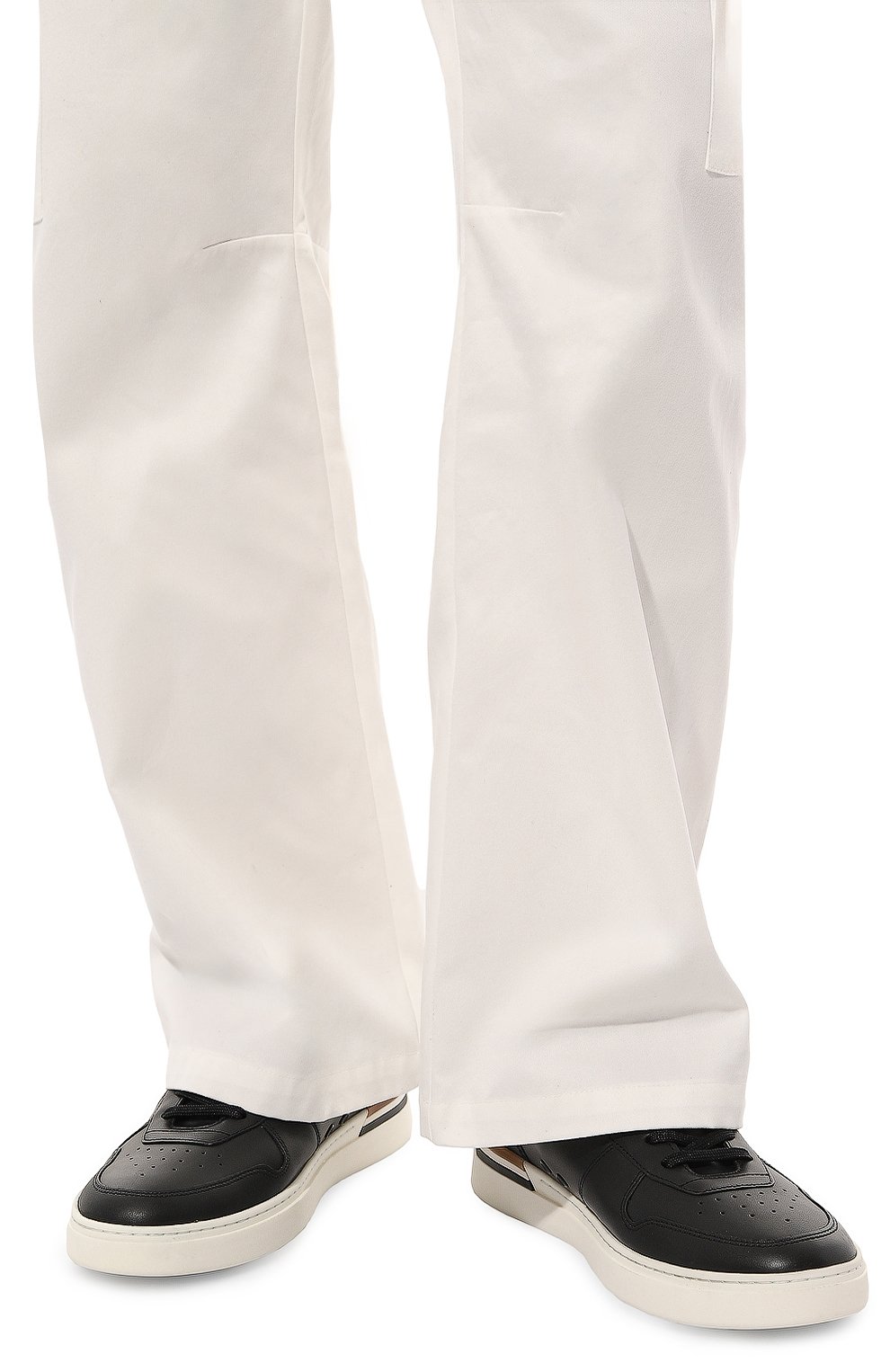 Кожаные кеды BOSS, арт. 50498894, фото 3