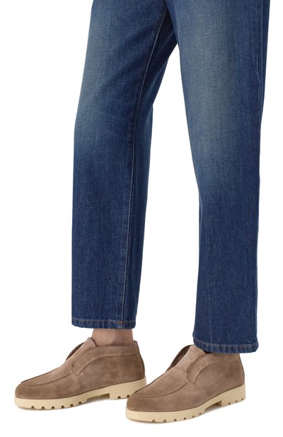 Замшевые ботинки yalta SANTONI, арт. WUDG71345TIRAHSY, фото 3